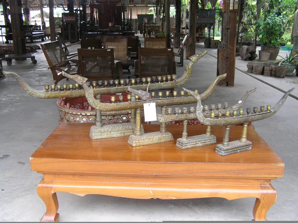 Thai candle holders
